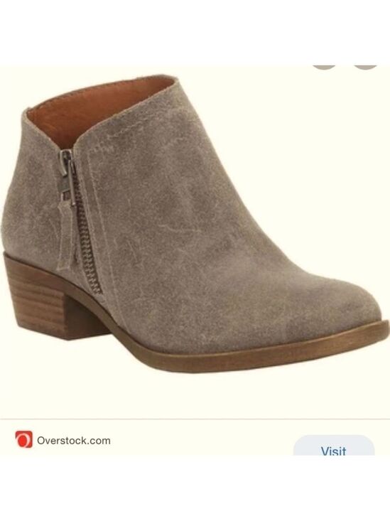 Lucky Brand Shoes - Lucky Brand Brielley2 Oiled Suede Ankle Boots Booties Size 7M